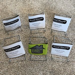 🛍 NWT Small Display Easel Bundle